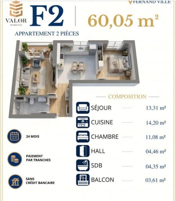 Résidence Safa F2